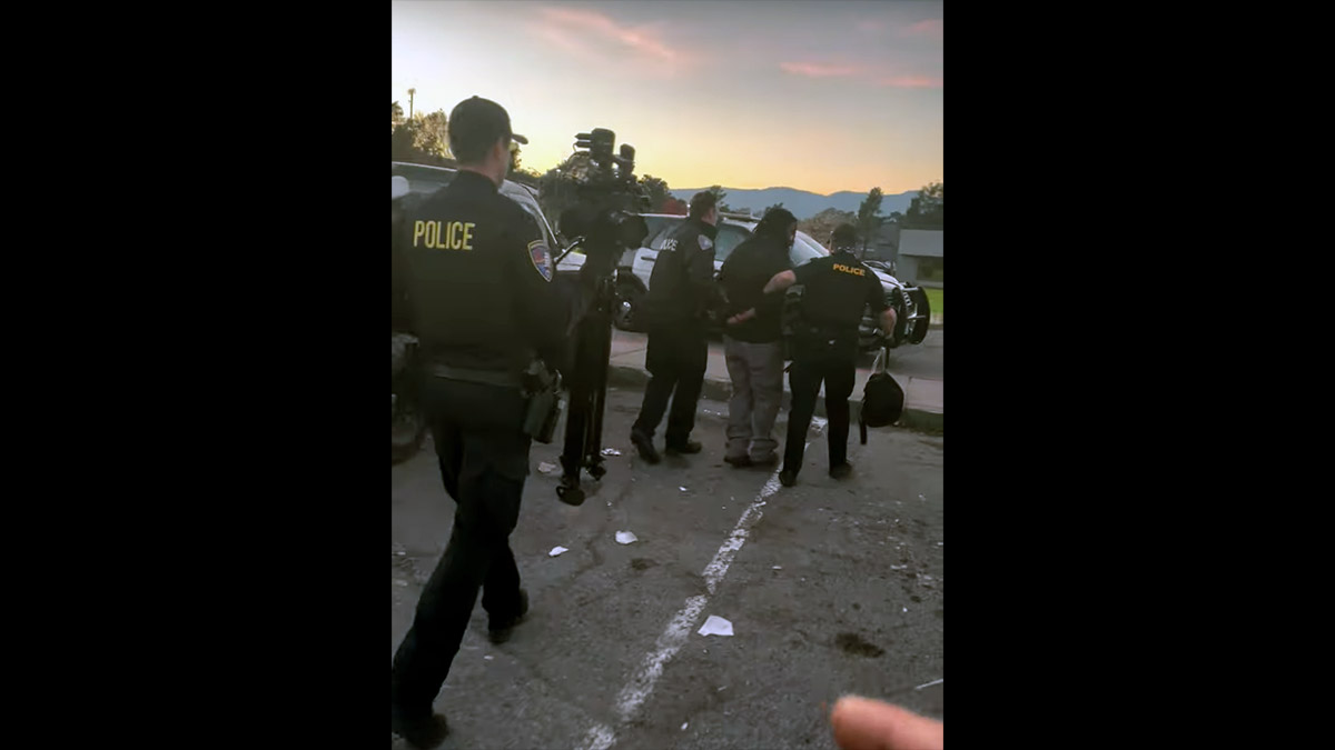 Jeremy Portje arrest - Video by Emilio Pineda